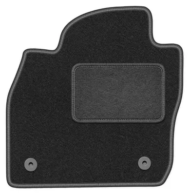 Immagine prodotto di Tappetino guidatore in moquette per Skoda Kamiq 2019- (crossover) – 1 pezzo, grigio grafite, su misura – Wielganizator LUX