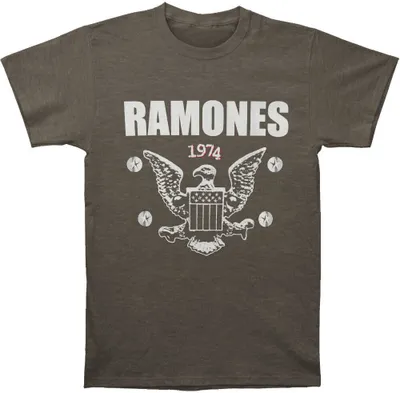 Produktbild von Ramones - "1974" T-Shirt für Herren/Damen Uni RO1180 (L) (Anthrazit)