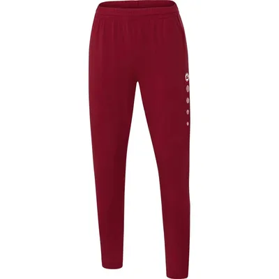 Produktbild von JAKO Damen Trainingshose Premium, Farbe:weinrot, Größe:40
