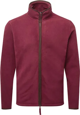 Produktbild von Premier Workwear PR823 | MenŽs ŽArtisanŽ Fleece Jacket S bis 3XL - Farbe: Moss Green (ca. Pantone 2410C)/Brown (ca. Pantone 4975C) - Größe: L