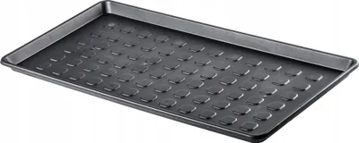 Image de Bac à chaussures / égouttoir à chaussures - PVC - 75 x 38 cm - Pour chaussures et bottes - Pour couloir et entrée