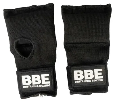 Produktbild von Bbe Boxing Gepolsterte Boxhandschuhe Schwarz S Schwarz S