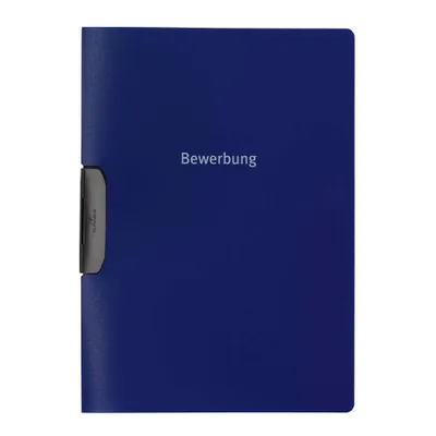 Produktbild von DURABLE Bewerbungsmappen DURASWING job DIN A4 blau, 5 St.