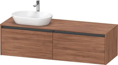 Produktbild von Duravit Ketho.2 Wastafelonderkast 160x55x45,9 cm Mat Noten