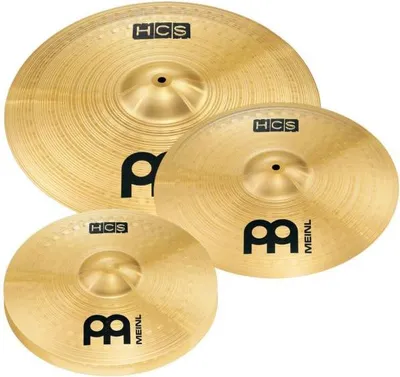 Image de MEINL HCS141620 Jeu de cymbales HCS avec 10 Splash
