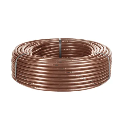 Produktbild von Tropfschlauch 16mm in 100m Länge Perlschlauch Gartenbewässerung braun
