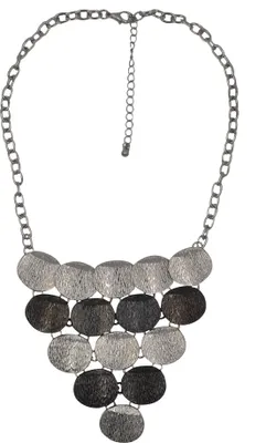 Produktbild von Steuer Modeschmuck Kette Metall 48,5+5cm mehrfarbig ohne Stein 445050054