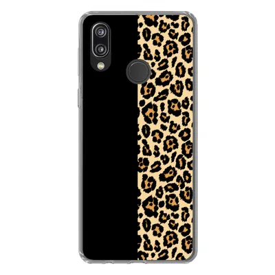 Produktbild von MuchoWow® Handyhülle Schutzhülle Hülle für Huawei P20 Lite (2020) Panther Druck - Design - Tiere Silikon Softcase Handy Hülle - Kartenhalter