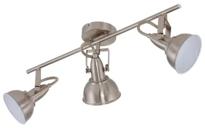 Produktbild von Deckenlampe 3 dreh-und schwenkbaren Spots Vintage 40 W 3xE14 weiß Briloner