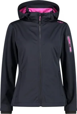 Produktbild von Cmp Woman Jacket Zip Hood 00Un Antracite-Fard 46