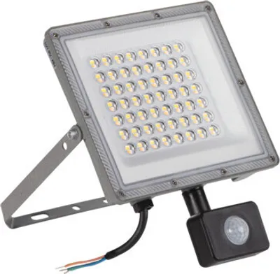 Zdjęcie produktu dla Naświetlacz LED ACETE 50W CCT SE GR z czujnikiem ruchu IP44 zmienna barwa 38498 Kanlux