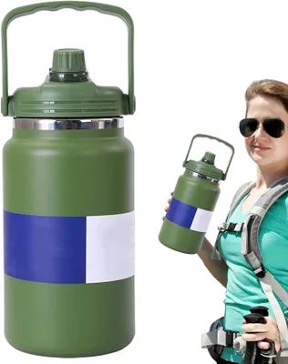 Imagen del producto de Botella de acero inoxidable de 4 litros, con aislamiento al vacío