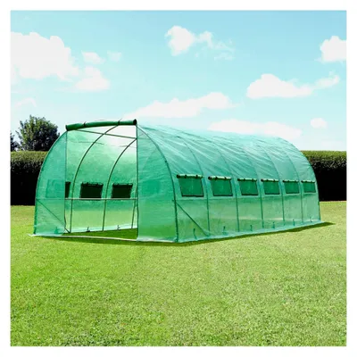 Produktbild von Abdeckung für Folientunnel Garten Gewächshaus 6 x 3 x 2 m