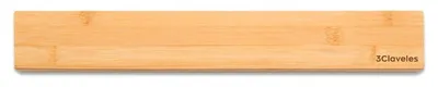 Image de Porte-couteaux Magnétique, Modèle En Bambou, 40 X 2 X 6 Cm, Blister