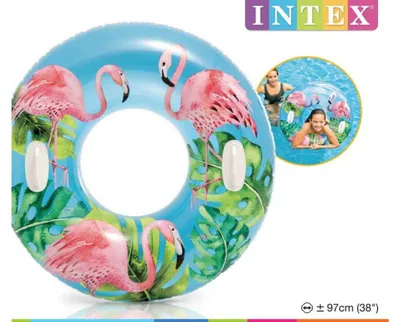 Produktbild von Intex Strand Schwimmring Mit Griffen 58263 97 Cm