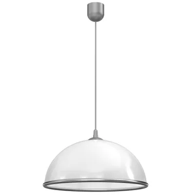 Zdjęcie produktu dla Lampa wisząca Kuchnia biało-srebrna 1xE27x15W tworzywo sztuczne wym:90x41x41cm IP20 Luminex