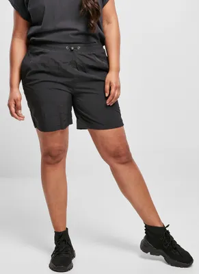 Obrázek produktu pro Dámské kraťasy Urban Classics Ladies Crinkle Nylon Shorts black - 3XL