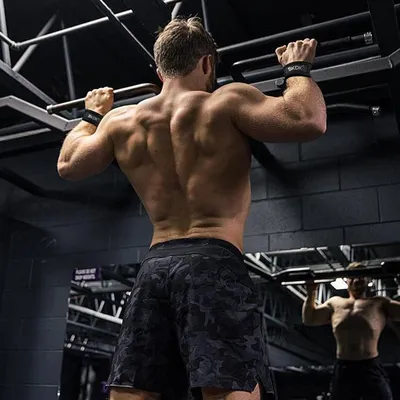 Produktbild von Hefbänder für Krafttraining und Bodybuilding - Neopren-Handgelenkbandagen mit rutschfester Griffigkeit für Deadlifts und mehr