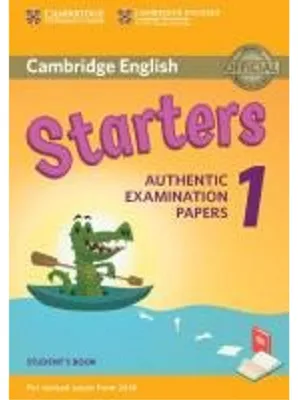 Productafbeelding van Cambridge English Starters 1 for Revised Exam from 2018 Student's Book