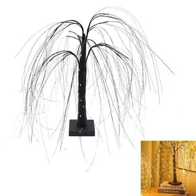 Produktbild von LED-Baumlichter, Weihnachtsbeleuchtung, USB-batteriebetrieben,Berührungsschalter,warmes Licht,4.5V