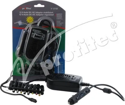 Produktbild von Profitec Auto-Gleichspannungswandler 8000 mA 11-16 Volt, 10 versch. Steckadapter