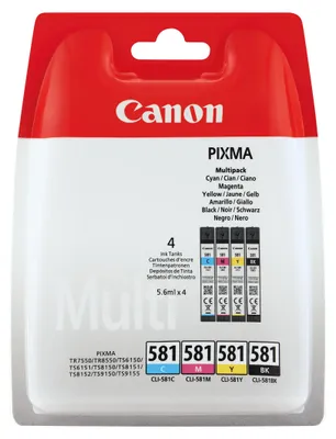 Zdjęcie produktu dla Canon 2103C007, Czarny, Cyjan, Purpurowy, Żółty, 4 szt., Multipak