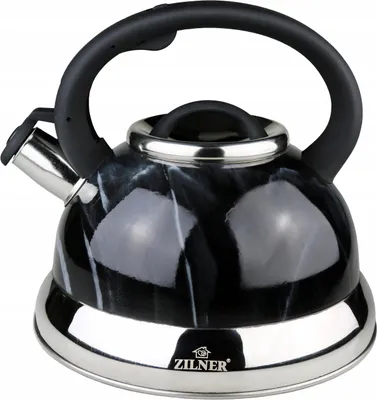Produktbild von Zilner Premium Stahlkessel mit Pfeife, Induktion, 3L