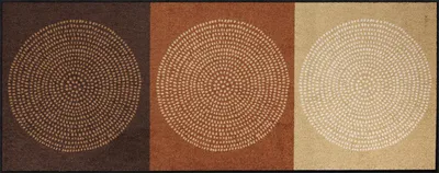 Produktbild von Salonloewe NESTOR MOCCA Fußmatte Wohnmatte 75 x 190 cm