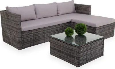 Produktbild von Loungeecke outdoor LIMA BHT 194x62x129 cm bunt Garten-Sofa Loungesofa