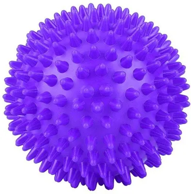 Immagine prodotto di Deportiv - Palla massaggiante manuale - 7,5 cm - Palla massaggiante con protuberanze - Palla per il trattamento dei punti trigger - Palla per la riabilitazione - Palla massaggiante per lo sviluppo muscolare