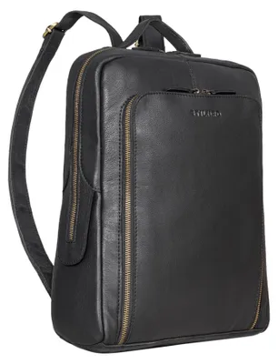 Immagine prodotto di Zaino in pelle vintage per laptop da 13 pollici, ideale per lavoro e viaggi