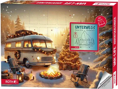 Produktbild von Adventskalender 'Van-Life-Adventskalender' bestückt