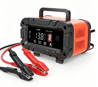 Productafbeelding van 12V 10A/24V 5A Autoacculader met 7-Traps Laadproces