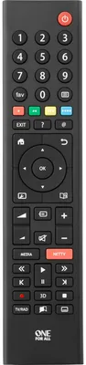 Image de One For All TV Replacement Remotes URC 1915 télécommande IR Wireless Appuyez sur les boutons