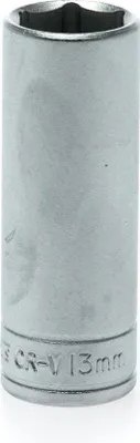 Image de Tengtools 35620608 Douille Longue 1/4" 13Mm M140613-C