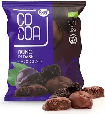 Image de POMMES CALIFORNIENNES AU CHOCOLAT NOIR70 g - KAKAO