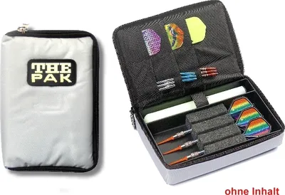 Image de The Pak - Étui aux Flèchettes Pour 1 Jusqu'À 2 Monté Sets Gris Dartcase