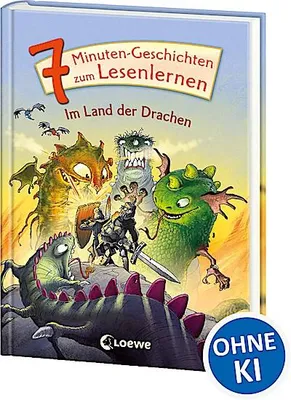 Immagine prodotto di 7-Minuten-Geschichten zum Lesenlernen - Im Land der Drachen