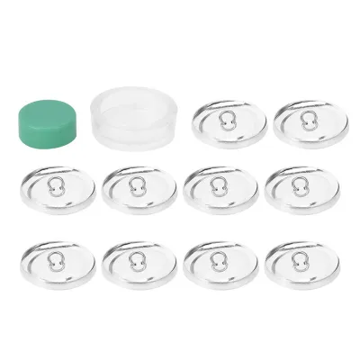 Image de Boutons de couverture,Outil d'assemblage de boutons de couverture,Kit de démarrage de boutons de couverture,Pièces détachées pour boutons de couture,Outils de fabrication de boutons