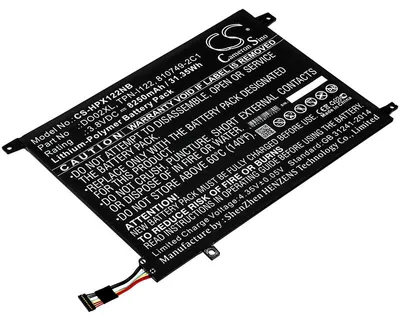 Produktbild von TECHTEK Laptop Akkus Kompatibel mit [HP] K2N76PA, K2N77PA, K5C45PA, K5C46PA, Pavilion X2 10, Pavilion X2 10-J013TU, Pavilion X2 10-J014TU, Pavilion X