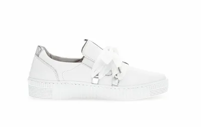 Image de Gabor Femmes Baskets 03.333.21 Couleur : Blanc Taille : 40