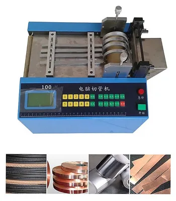 Imagen del producto de Máquina automática de corte de tuberías, controlada por microprocesador, 220V, 350W de potencia