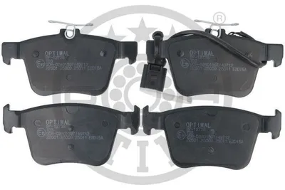 Produktbild von OPTIMAL Bremsbeläge Satz Hinten Bremsklötze für AUDI A3 Sportback (8VA, 8VF) BP-12738