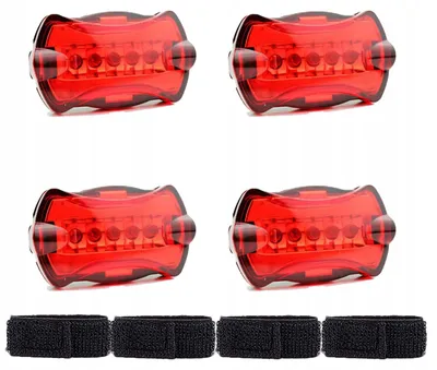 Obrázek produktu pro GERUI 4x blikající LED bezpečnostní světla pro viditelnost