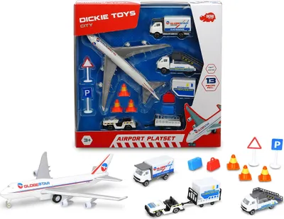 Obrázek produktu pro Dickie Toys - Hrac vozidla, Letitn hrac souprava; 203743001