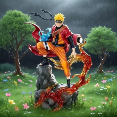 Produktbild von Naruto Shippuden Naruto Actionfigur 23 cm – Anime Sammlerfigur