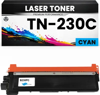 Produktbild von Toner kompatibel für Brother TN-230C HL-3040CN/3070CW/3045CN/3075CW MFC-9010CN/9120CW/9320CW/9125CN/9325CW DCP-9010CN in Cyan