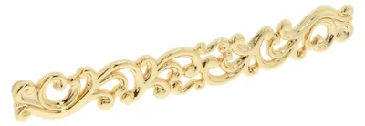 Produktbild von Griff für Möbel aus Zinklegierung, Lochabstand 192 mm, goldfarben, Set mit 25 Stück