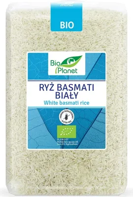 Produktbild von Glutenfreier weißer Basmati-Reis  2 kg -  PLANET