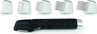 Produktbild von MAXXMEE Smart Trimm Nasen-/Ohren-Trimmer, Batteriebetrieb, 5 Kammaufsätze